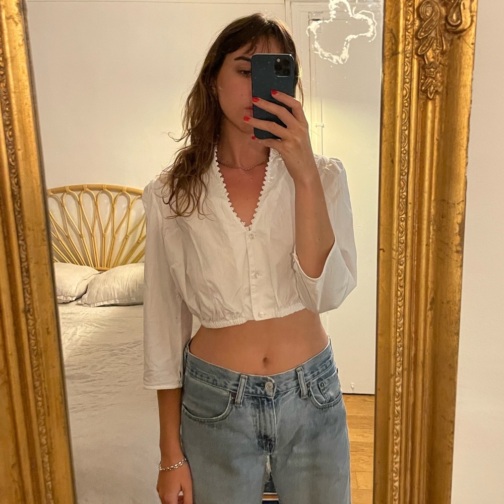 Vintage Austrian blouse